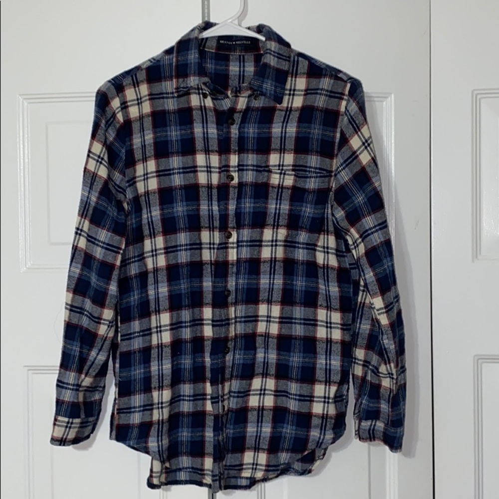 Red, white, and blue brandy flannel